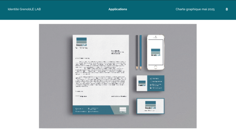 Charte graphique 2025 GrenobLE LAB 8/9