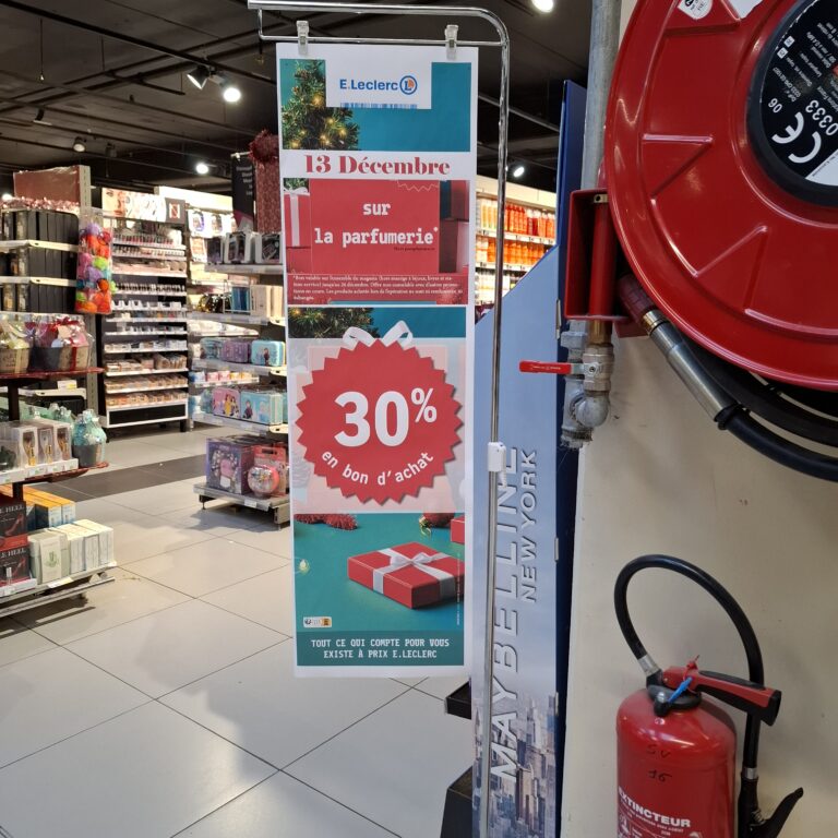 Veille concurrentielle affichage leclerc 2-9